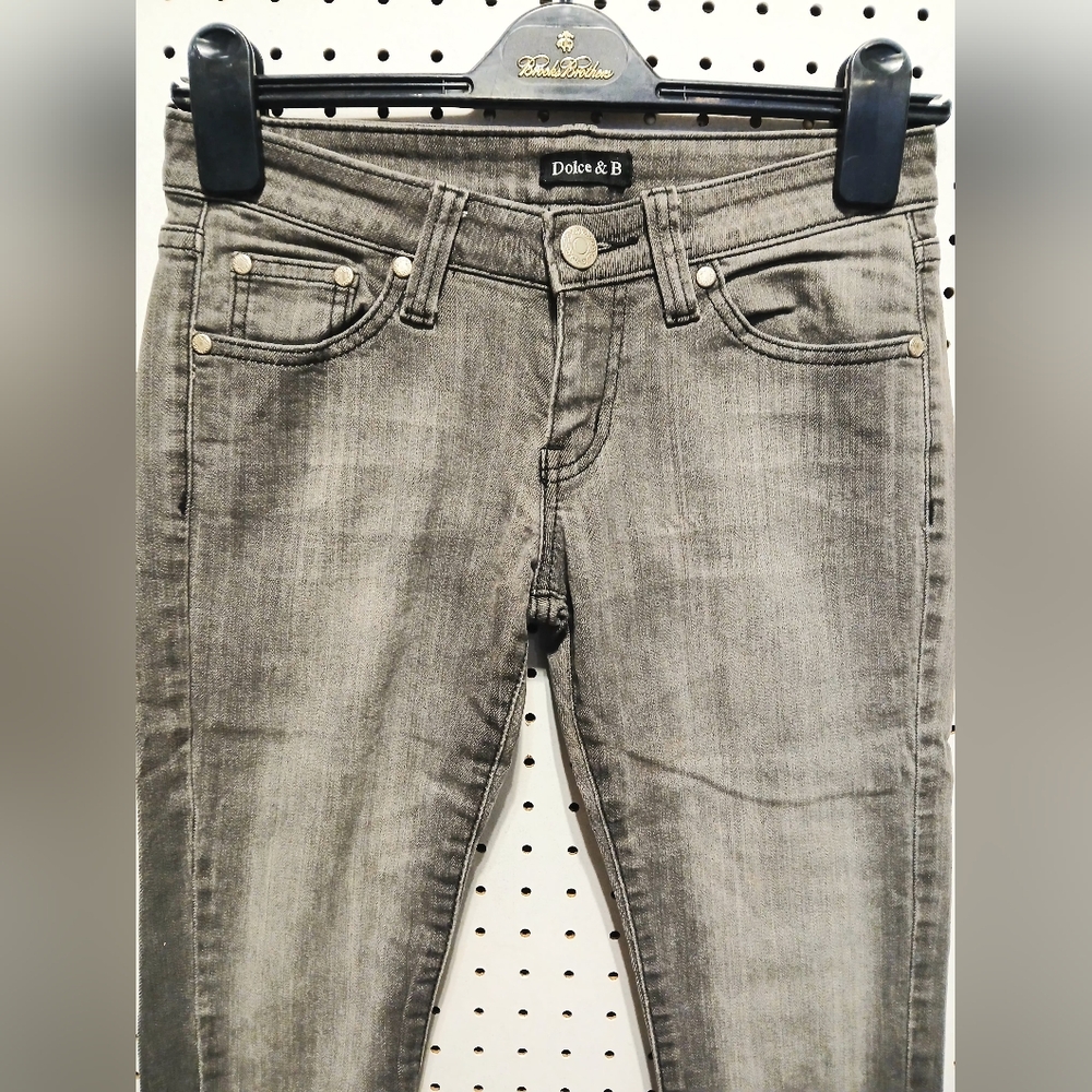 Dolce & B Women's Charcoal Skinny Jeans - Picture 3 of 8